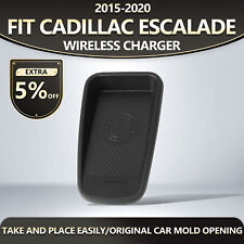 For 2015-2020 Cadillac Escalade Wireless Charging Tray Center Console Charging