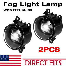 2pcs Fog Light Driving Lamp H11 Bulbs 110w Right Left Side For Car Suv Off Road