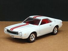 1969 69 Amc Javelin Amx 390 Collectible 164 Scale Limited Edition Muscle White