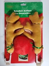 Car Auto Rudolph Reindeer Antlers And Nose Costume Car Decoration Set New