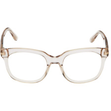 Tom Ford Designer Eyeglasses Cleartransparent Frame Blue Light Blocking Ft5537
