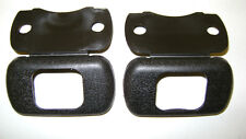 Shoulder Belt Black Plastic Escutcheons 69 Camaro Headliner Seat Belt Covers