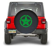 Us Made Sparecover 33-in Green Freedom J-star Tire Cover Camera Ready