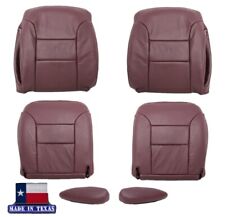 For 1995 1996 1997 1998 1999 Chevy Suburban Tahoe K1500 Lt Ls Seat Covers In Red