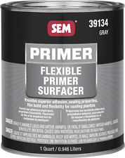Sem 39134 Flexible Primer Surfacer For Automotive Bumper Covers Plastics 1 Quart