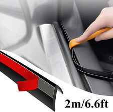 For Dodge 6.6ft V-shape Car Side Window Trim Edge Moulding Rubber Sealing Strip