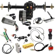 30 Electric 1000w Motor Rear Differential Axle Kit Golf Cart Ebike Atv Vehicle