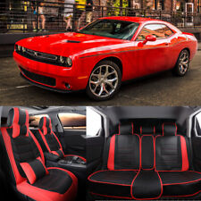 For Dodge Challenger Charger Sxt Rt 5-seats Car Seat Covers Front Rear Cushion
