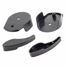 Sparco R100 Road Car Seat Replacement Lever Housing Cover - Black Pair