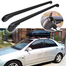 Alloy Car Top Rack Rail Luggage Carrier Baggage Roof Cross Bar For Audi Bmw Ford