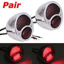 2x Led Custom Hot Rat Street Rod Tail Lights Duolamp Taillight For Ford Model A