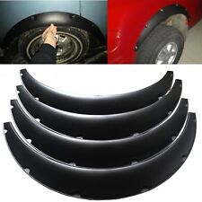 4x 3.590mm Universal Flexible Car Fender Flares Extra Wide Body Wheel Arches