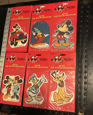 Lot Of 6 Mickey Mouse1980s Vintage Walt Disney Car Air Fresheners Large