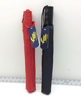 The Weather Station Automatic Umbrella Oversize Style 1200-vw 2 Pack Red Black