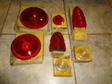Original Vintage Tail Light Lenses Chevy Ford Rambler Late 1950-early 1960 New