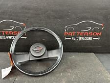 84-89 Chevy Corvette Black Leather Wrapped Steering Wheel