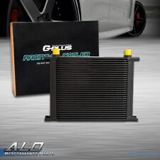 Fit For Universal 30 Row 10an Aluminum Engine Transmission Oil Cooler Black