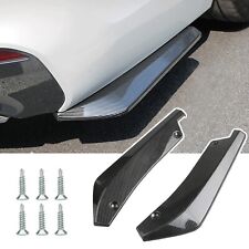 2pcs Carbon Fiber Rear Bumper Diffuser Splitter Canards For Chevy Corvette Z06