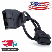 12 Pin Obd1 To 16 Pin Obd2 Convertor Adapter For Gm Diagnostic Scanner Us