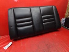 94-98 Mustang Convertible Black Blk Bk Leather Rear Back Upper Seat Cushion Oem