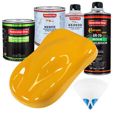 Citrus Yellow Premium Quart Kit Low Voc Urethane Basecoat Car Auto Paint Kit
