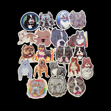 20 American Bully Stickers Bully Dog Stickers Laptop Water Bottle Stickers