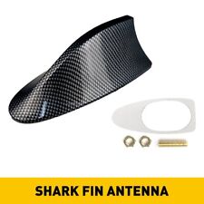 Shark Fin Roof Car Antenna Carbon Fiber Radio Fmam Antena Radio Universal Screw