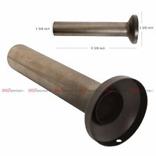 Universal 3.5 Stainless Black Coated Exhaust Muffler Silencer Removable