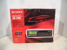 Sony Mobile Fmam Cassette Car Stereo Xr-1790 New Old Stock In Box 35w X 4