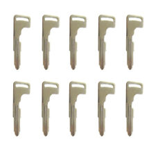 New Smart Remote Key Uncut Blade Blank Replacement For Mitsubishi 10 Pack
