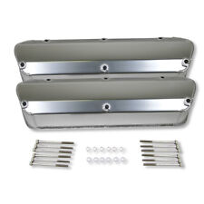 For Ford Sbf 289 302 351w Polished Fabricated Tall Valve Covers W Long Bolts