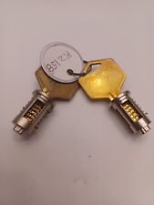 Snap On Tools Matched Pair Kz Series Tool Box Lock Tumblers With 2 Keys Kz158