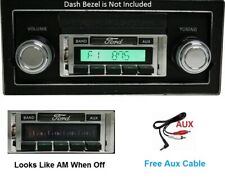 1975-1979 Ford Truck Radio W Ipod Dock Free Aux Cable 630 Ii Stereo 
