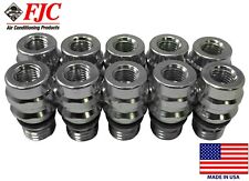 10 Ac Service Schrader Valve High Side R-134a Port Adapter Oe Style Fitting