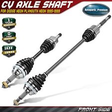 2x Front Cv Axle Assembly For Dodge Neon Plymouth Neon 1995-1999 Automatic 2.0l