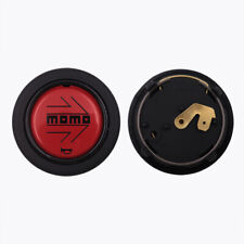 Momo Black Red Steering Wheel Horn Button Sport Competition Tuning