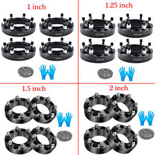 4pcs 6x5.5 Hubcentric Wheel Spacers For Toyota Tacoma 4runner Fj Cruiser Black