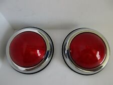 Led Tail Lights Flush Mount With Pads 1950 Pontiac Style Pair Stl1006led