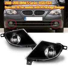 Fog Lights For 08-10 Bmw E60 E61 5 Series Bumper Driving Lamps