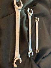 Mac Tools 3 Piece Sae. Flare-nut Double End Line Wrenches 38-1116