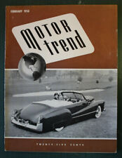 Motor Trend 1950 Barris Buick Hudson Allard Meyer Drake Race Car Duesenberg Vtg