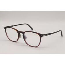 Tom Ford Tf5700-b 054 Tortoise Plastic Eyeglasses Frame 54-20-145 Blue Block Ft