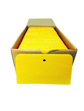 6 Reusable Plastic Spreader - Auto Body Filler Yellow Spreaders Pack Of 100