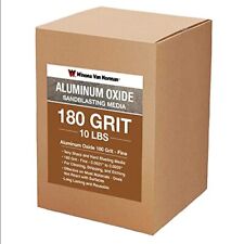 Aluminum Oxide Sand Blasting Media - 180 Grit - Fine 10lbs