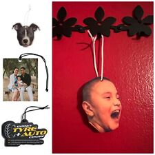 Custom Air Freshener Personalized Photo Face Funny Cute Gift Dog Cat Pet Picture