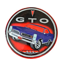 Sunbelt Gifts 1966 Gto Round Polyresin Wall Plaque 12 - Officially Licensed