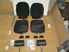 New Full Cloth Front Seat Covers Upholstery Mgb 1973-80 Made In Uk Headrests