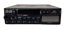 Old School Vintage Denon In Dash Stereo Cassette Player Car Radio Rare Dcr-830rd