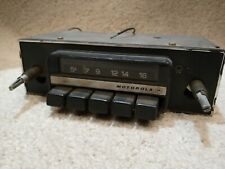 Vintage Motorola Black Model Tm575a Car Radio Untested For Parts Or Repair
