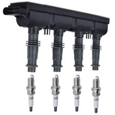 Ignition Coil Iridium Spark Plug Pack For Buick Chevy Cruze Sonic Cadillac Elr